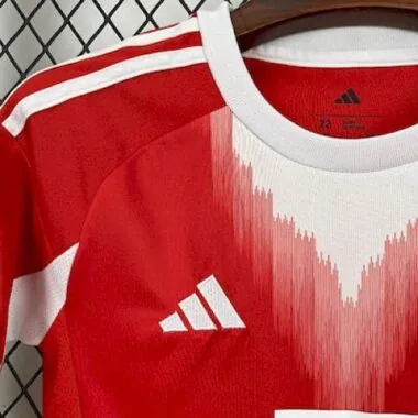 25-26 Bayern Munich Home Kid Kits Youth Apparels Joy