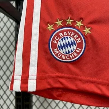 25-26 Bayern Munich Home Kid Kits Youth Apparels Joy