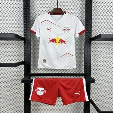 25-26 RB Leipzig Home Kid Kits Youth Apparels Joy AAAAJersey Supply Yupoo