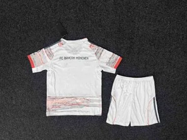 25-26 Bayern Away Kid Kits Soccer