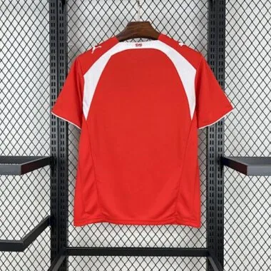 Camisola de futebol vintage do equipamento retro de jogo fora de casa do Estugarda de 06-07