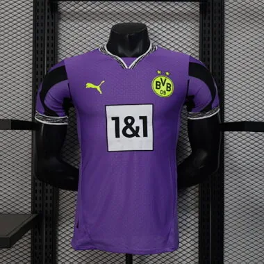 25-26 Dortmund Purple Kit Special Edition Player Version Soccer AAAAJersey Yupoo