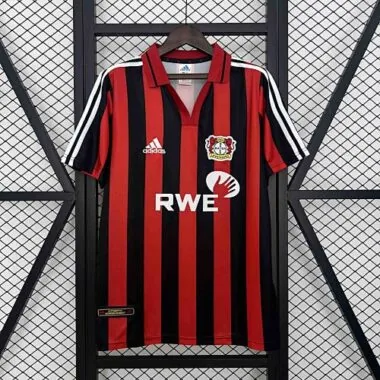 01-02 Bayern Munich 04 Leverkusen Home Kit Retro Soccer AAAAJersey Yupoo
