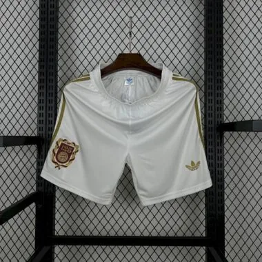25-26 Bayern Munich White Kit 125th Anniversary Edition Shorts Soccer AAAAJersey Yupoo