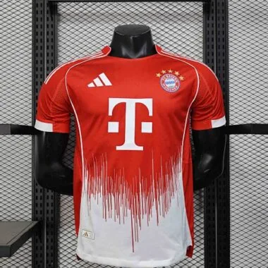 25-26 Bayern Munich Home Kit Player Version Soccer AAAAJersey Yupoo