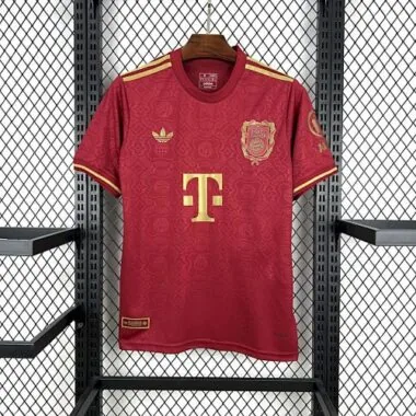 25-26 Bayern Munich Red Kit 125th Anniversary Edition Soccer