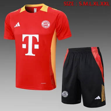 24-25 Bayern Munich Red Training Soccer AAAAJersey Yupoo