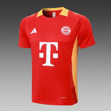 24-25 Bayern Munich Red Training Soccer AAAAJersey Yupoo