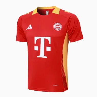 24-25 Bayern Munich Red Training Soccer AAAAJersey Yupoo