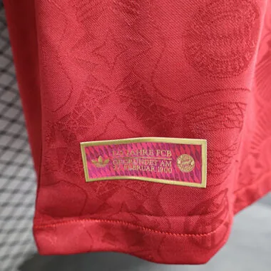 25-26 Bayern Munich Red Kit 125th Anniversary Edition Player Version Soccer AAAAJersey Yupoo