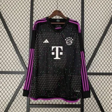 23-24 Bayern away Kits Long Sleeve Soccer AAAAJersey