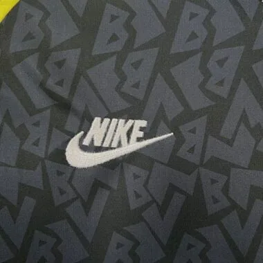 Camisa de futebol retro de manga comprida do Dortmund (jogo fora de casa) de 95-96
