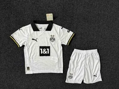 24-25 Dortmund White Kids Kit Special Edition Soccer AAAAJersey