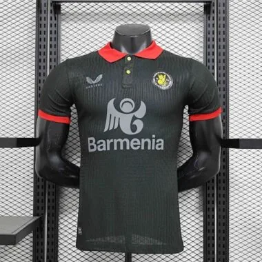 24-25 Bayer 04 Leverkusen Black Kit Special Edition Player Version Soccer AAAAJersey