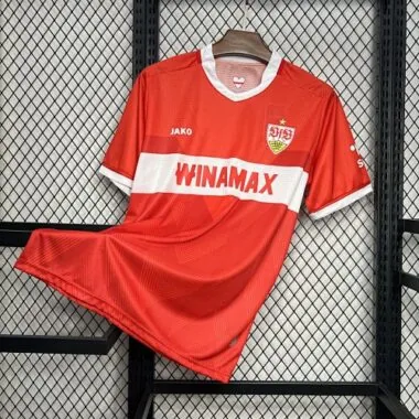 24-25 Stuttgarts Away Red Kit Football AAAAJersey