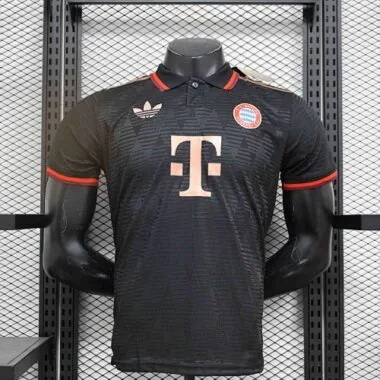 24-25 Bayern Munich Black Kit Special Edition Player Version Football AAAAJersey