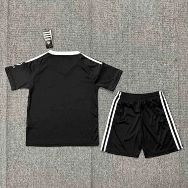 24-25 Bayern Munich Black Goalkeeper Kids Kit Football