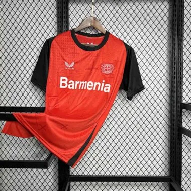 24-25 Bayer Leverkusen thuistenue voetbalkleding S-4XL
