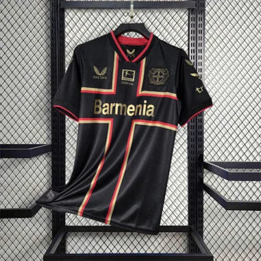 23-24 Bayer 04 Leverkusen Bundesliga Champions Kit Soccer Uniform AAAAJersey Wholesale Yupoo