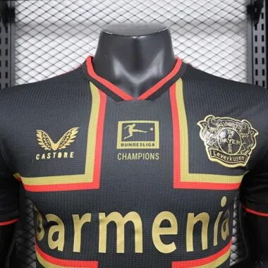 24-25 Bayer 04 Leverkusen Bundesliga Champions Player Version Shirt