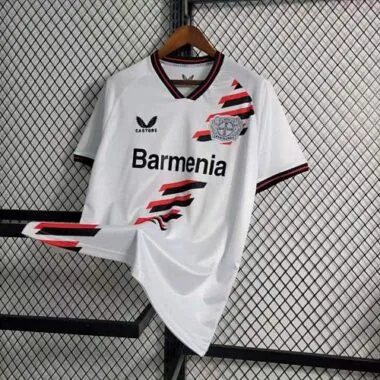 23-24 Leverkusen uitwedstrijd S-XXL goedkope voetbalshirts