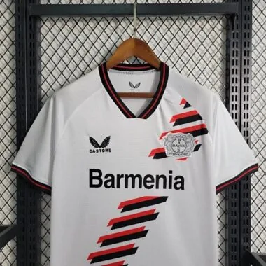 23-24 Leverkusen uitwedstrijd S-XXL goedkope voetbalshirts