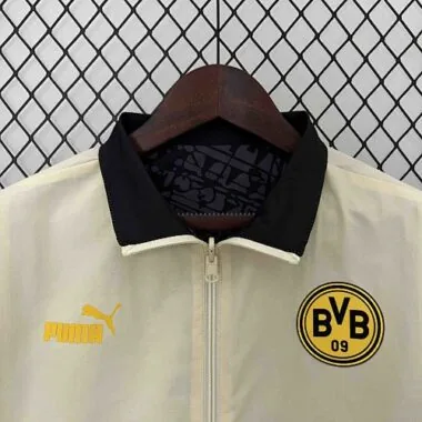 2024 Dortmund Trench Coat Reversible Windbreaker Double-Sides Jacket Sport AAAAJersey Yupoo