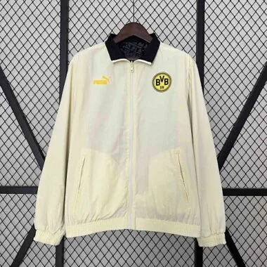 2024 Dortmund Trench Coat Reversible Windbreaker Double-Sides Jacket Sport AAAAJersey Yupoo