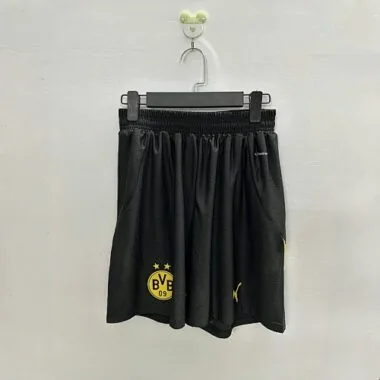 24-25 Dortmund Home Black Player Version Shorts AAAAJersey Supplier Yupoo