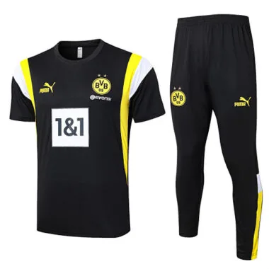 23-24 Dortmund Short Sleeve Training Suit Yupoo(1)