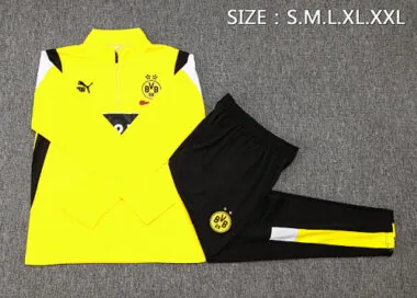 23-24 Dortmund Long Sleeve Training Suit Yupoo(4)