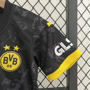 23-24 Dortmund away kid kit Best Soccer Jersey