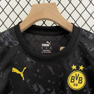 23-24 Dortmund away kid kit Best Soccer Jersey