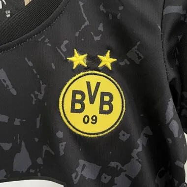 23-24 Dortmund away kid kit Best Soccer Jersey