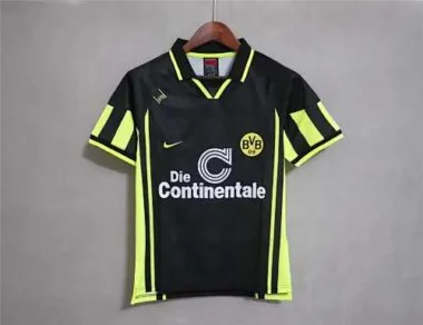 95-96 Dortmund away black