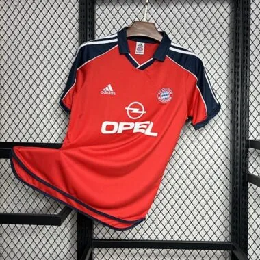 00-01 Bayern Home Retro Kit Vintage shirt Soccer AAAAJersey Yupoo