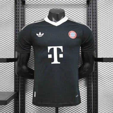 24-25 Bayern Munich Black GoalKeeper Kit Player Version Shirt Soccer AAAAJersey Yupoo
