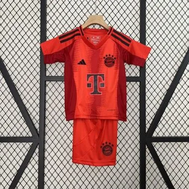 24-25 Bayern Munich Home Kid Kits Youth Apparels AAAAJersey Supplier Yupoo