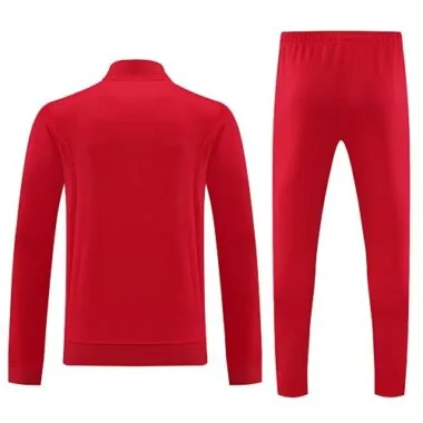 24-25 Bayern Long Sleeve Kits Red Jacket Suits Soccer Jerseys