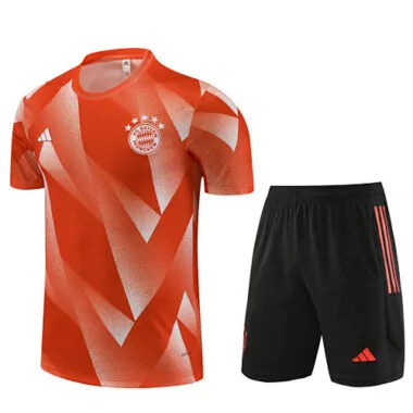 23-24 Bayern Training Orange Soccer Jerseys Yupoo