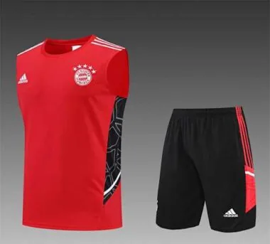 22-23 Bayern vest training suit kit red