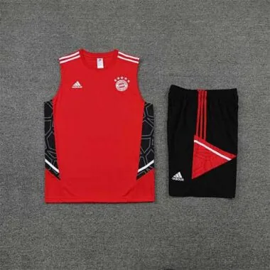 22-23 Bayern vest training suit kit red