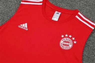 22-23 Bayern vest training suit kit red