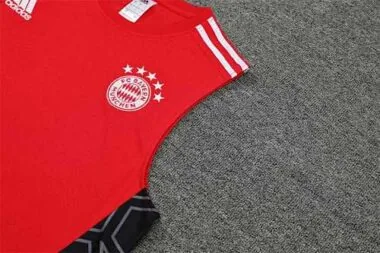 22-23 Bayern vest training suit kit red