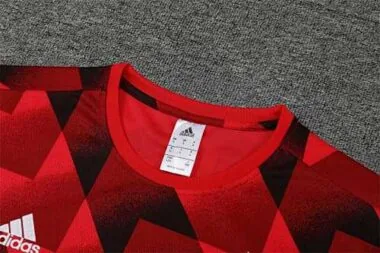22-23 Bayern Training Suit Short Sleeve Kit Red