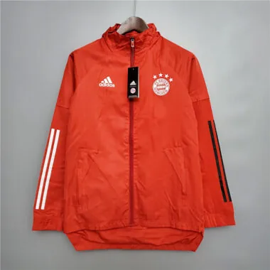 20-21 Bayern Munich red windbreaker