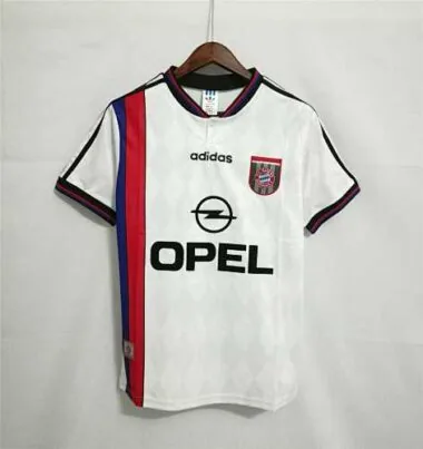 95-96 Bayern Munich white away