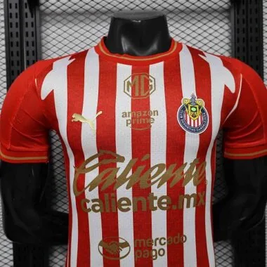 26-27 Chivas Home Kit Player Version Soccer T-Shirt AAAAJersey Yupoo