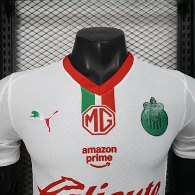 25-26 Chivas Away Kit Player Version Soccer T-Shirt