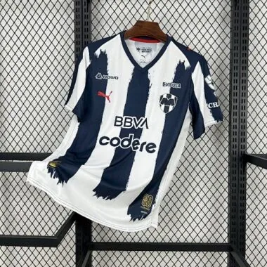 25-26 Monterrey Home Kit Soccer T-Shirt AAAAJersey Supply Yupoo
